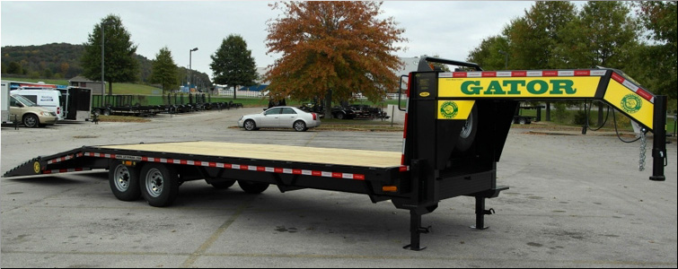 Gooseneck flat bed trailer for sale14k  Henderson County, Kentucky